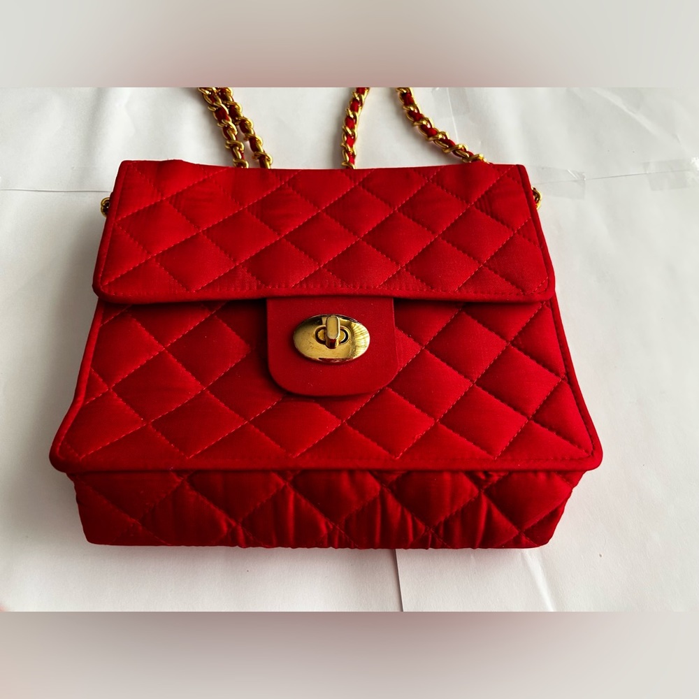 New Khanitha Rex Quilted Thai Silk Pocketbook Purse made in Thailand